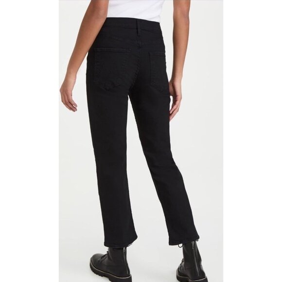 Mother High-Waisted Rider Ankle Black Jeans**Size 28*NWOT*Stretch Waist - Picture 2 of 16